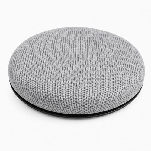iGelComfort Deluxe Gel Swivel Seat Cushion with Supportive Memory Foam 360 Degrees Rotating Seat Cushion for Home