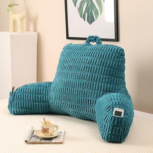 Reading Pillow for Sitting in Bed with Arm