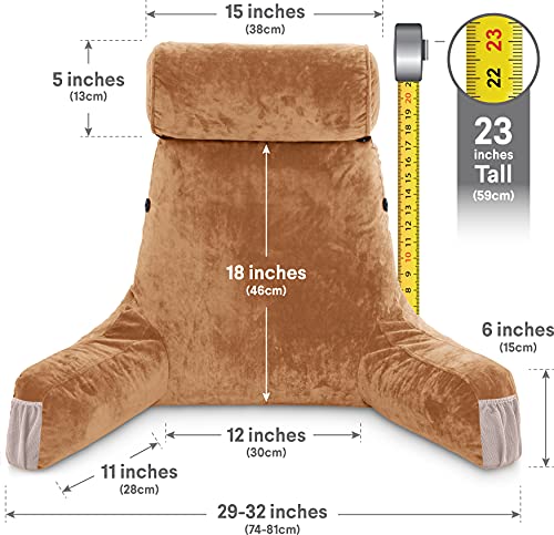 Medium Reading Pillow with Arms