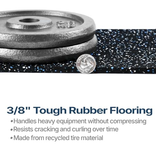 Traxxon by FlooringInc Rubber Gym Flooring Roll