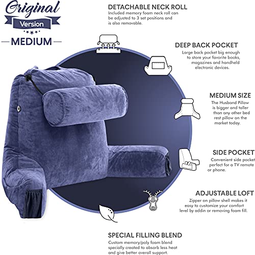 Medium Reading Pillow with Arms