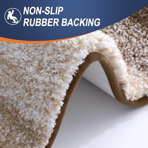 Micorfiber Bathroom Rug Set 2 Piece