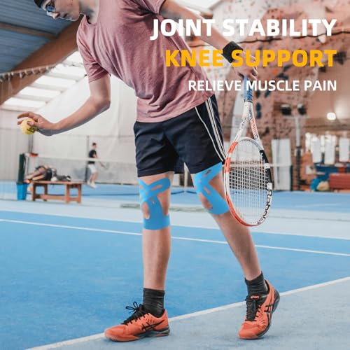 Precut Kinesiology Tape for Knees (10 Count)
