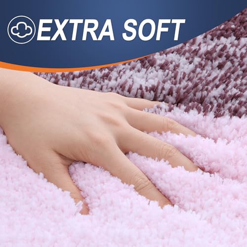Micorfiber Bathroom Rug Set 2 Piece (4 Count)