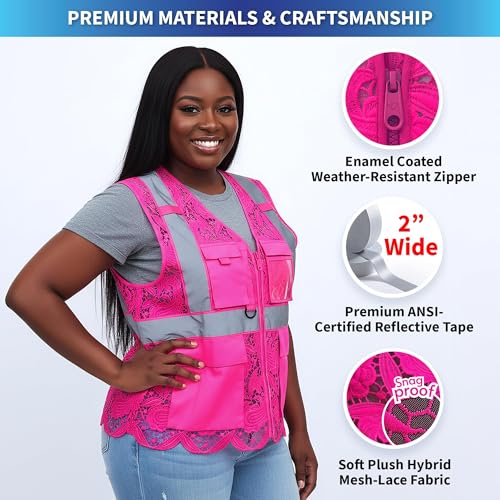 for Women with Velcro Pockets