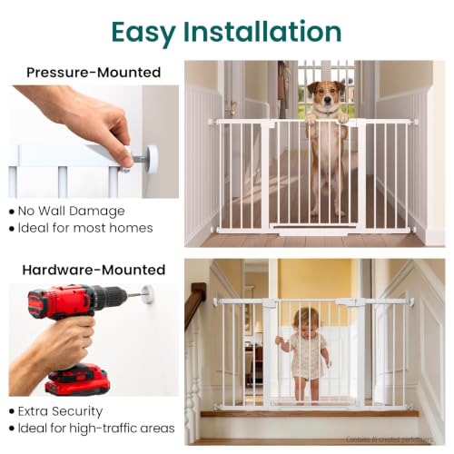 2 Pack 30 54" Baby Gate for Stairs (2 Count)