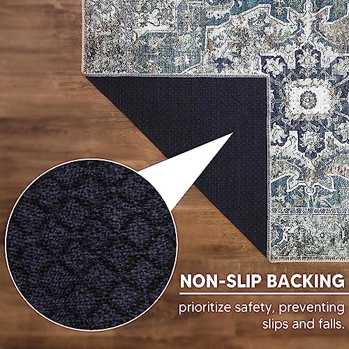 Vintage Washable Entryway Rug