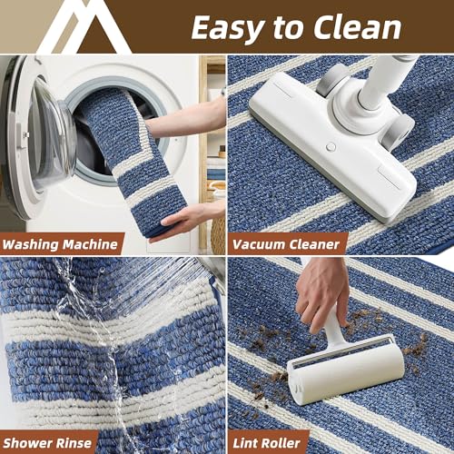 Long Kitchen Floor Mats and Rugs Non Slip Washable