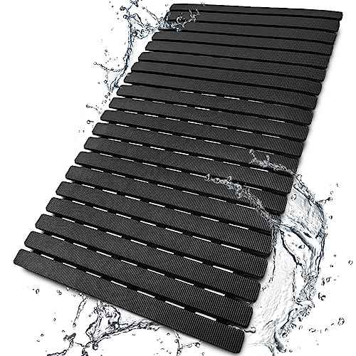 Shower Mat Non Slip Bathtub Mat 27.5 x 15.7 Inch Bath Mat for Tub