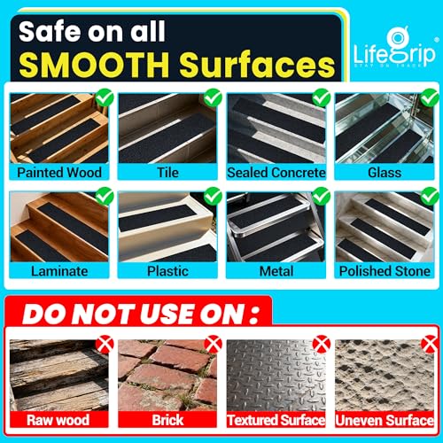 LifeGrip Anti Slip Traction Treads 10 (10 Count)