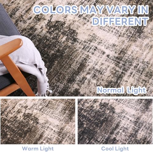 Abstract Runner Rug 3x12 Ft Washable Runners for Hallways