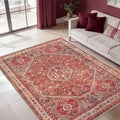 Vintage Washable Entryway Rug