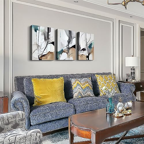 Canvas Wall Art For Living Room Wall Decor For Bedroom Modern Family Canvas Art Office Decor Abstract Wall Paintings Pictures Artwork Ready To Hang Room Home Decorations 12" X 16" 3 Piece (3 Count)
