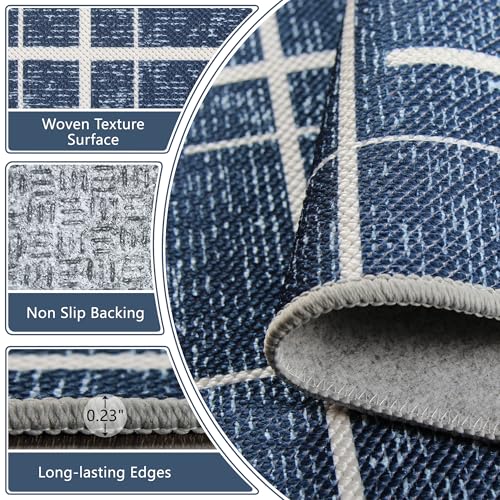 Non Slip Hallway Runner Rug 2x10 (20 Sq Ft)