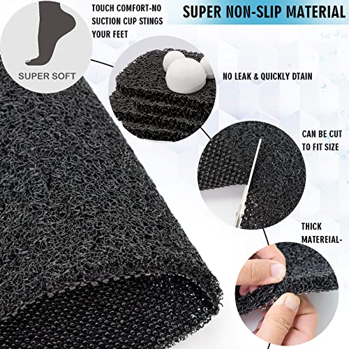 Shower Mats Non Slip Without Suction Cups