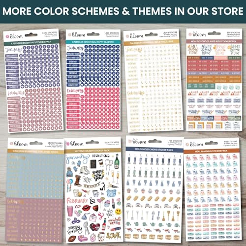 Vintage Classic Planner Stickers