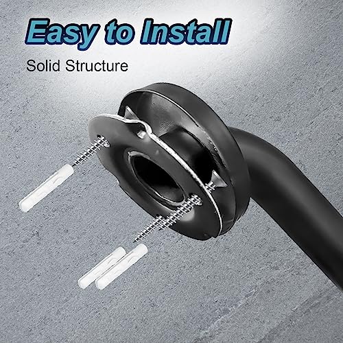 18 Inch Matte Black Grab Bar for Shower