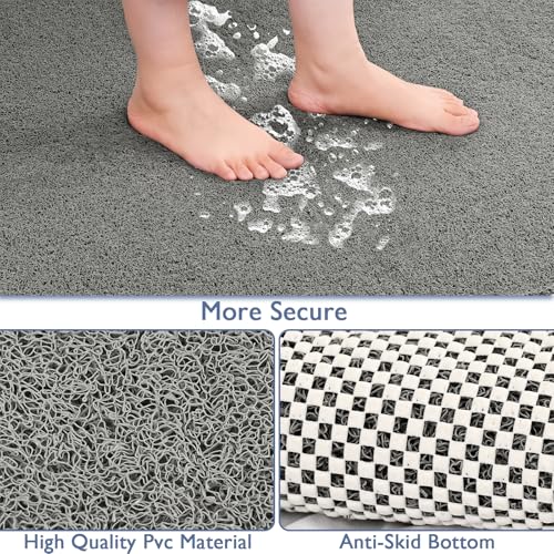 Shower Mat Non Slip 47x32 Inch
