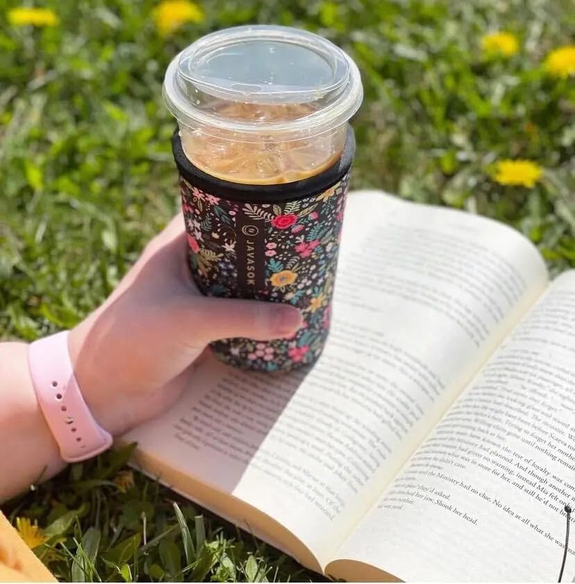 JavaSok Iced Coffee & Cold Soda Insulated Neoprene Cup Sleeve