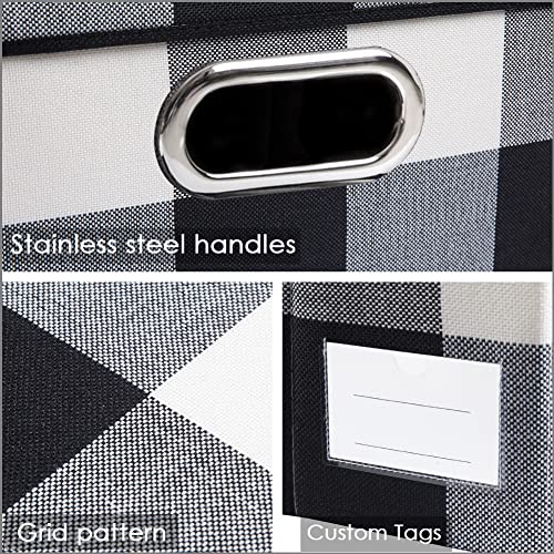 Collapsible Storage Bin with Lid [3 (3 Count)