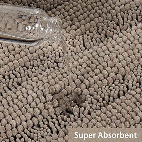 Chenille Bathroom Rugs Set Non - Bel Marant