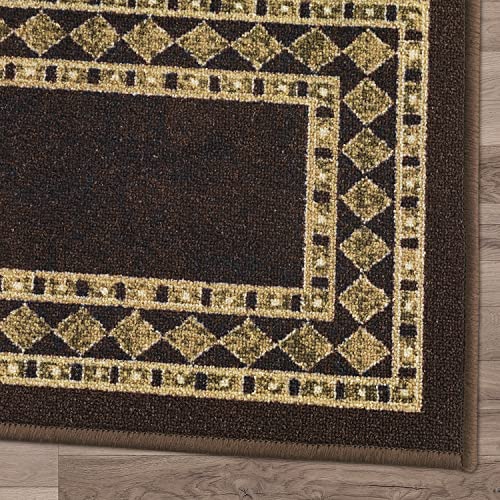 Alfombras Modern Bordered 2pc Non