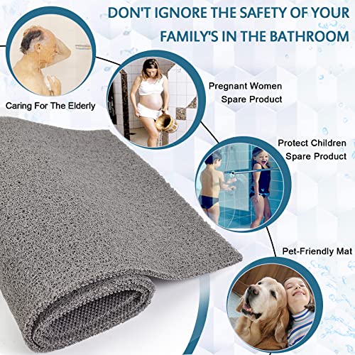 Shower Mats Non Slip Without Suction Cups