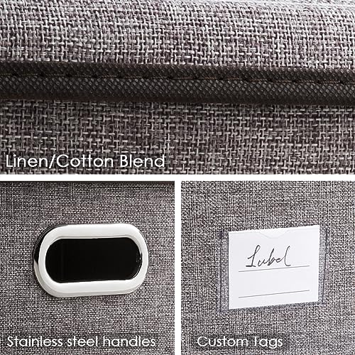 Storage Bins with Lids [3 (3 Count)
