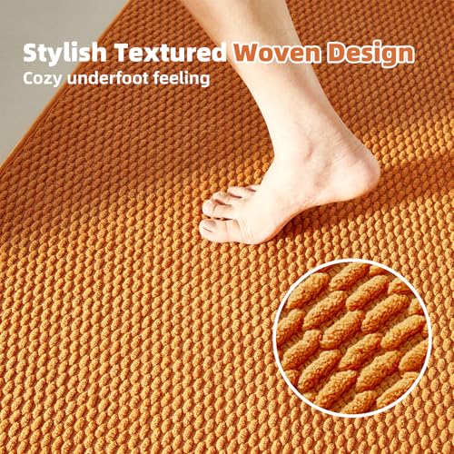 Bathroom Rugs Non Slip Washable (3 Sq Ft)