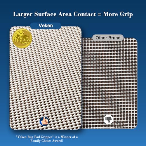 5x7 Ft Rug Pad Gripper for Hardwood Floors (35 Sq Ft)