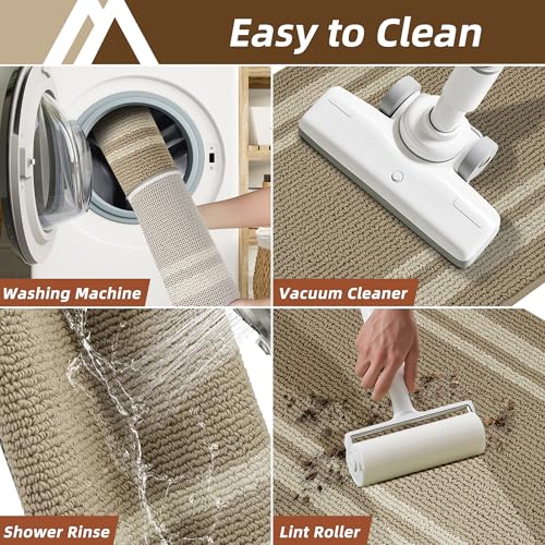 Kitchen Rugs Sets of 2 Non