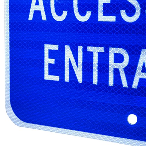 TM149J ACCESSIBLE ENTRANCE Sign