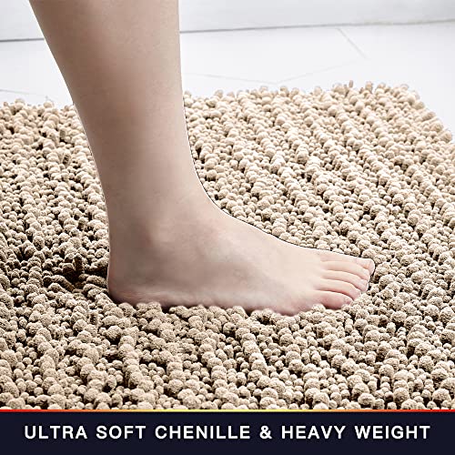 Bathroom Rug 2 Pieces Set Non Slip Bath Mat