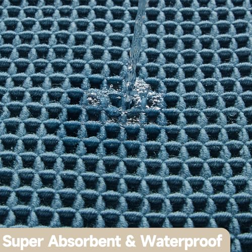 Waffle Runner Rug Bathroom (120 Sq Ft)
