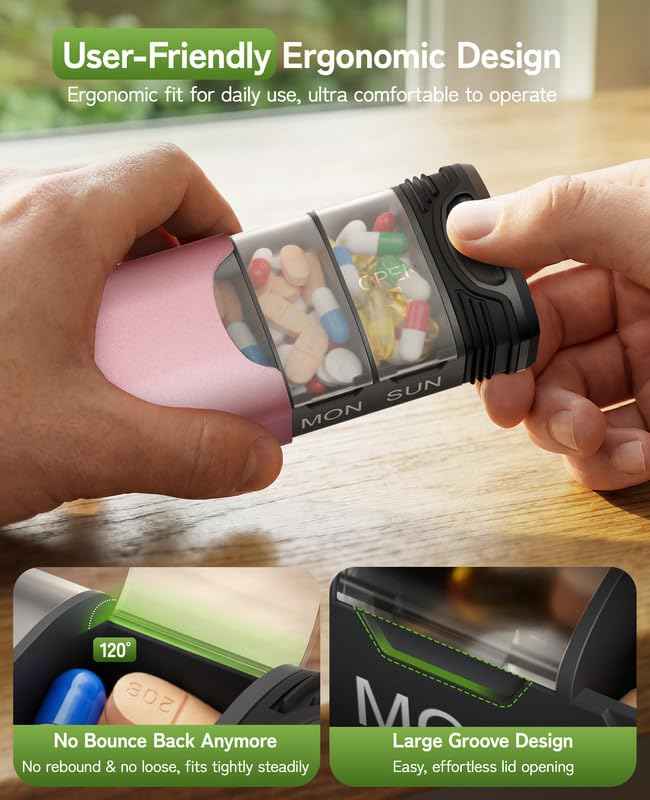 Metal Weekly Pill Organizer