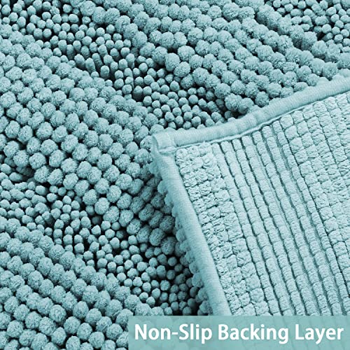 2 Piece Bathroom Rug Set with U