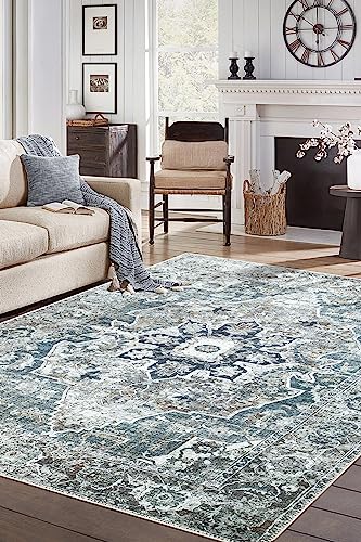 Vintage Washable Entryway Rug