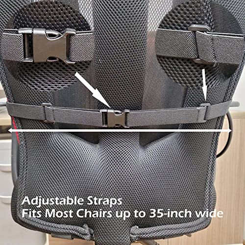 2Pack Inflatable Lumbar Support Pillow for Office Chair and Car Seat