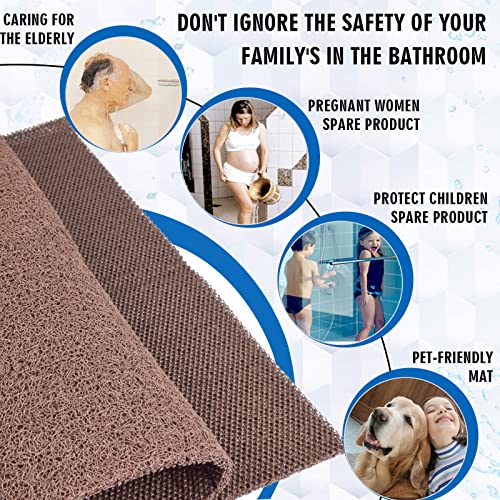 Shower Mats Non Slip Without Suction Cups