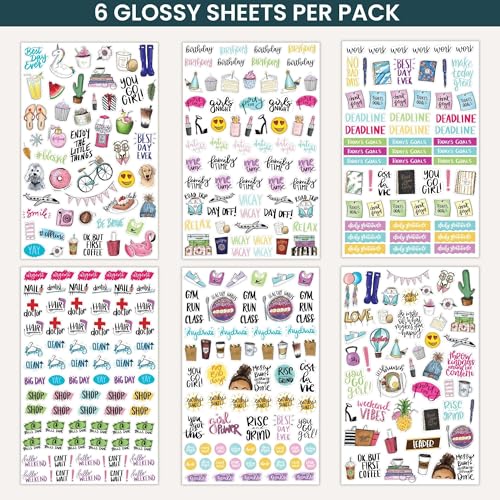 Vintage Classic Planner Stickers
