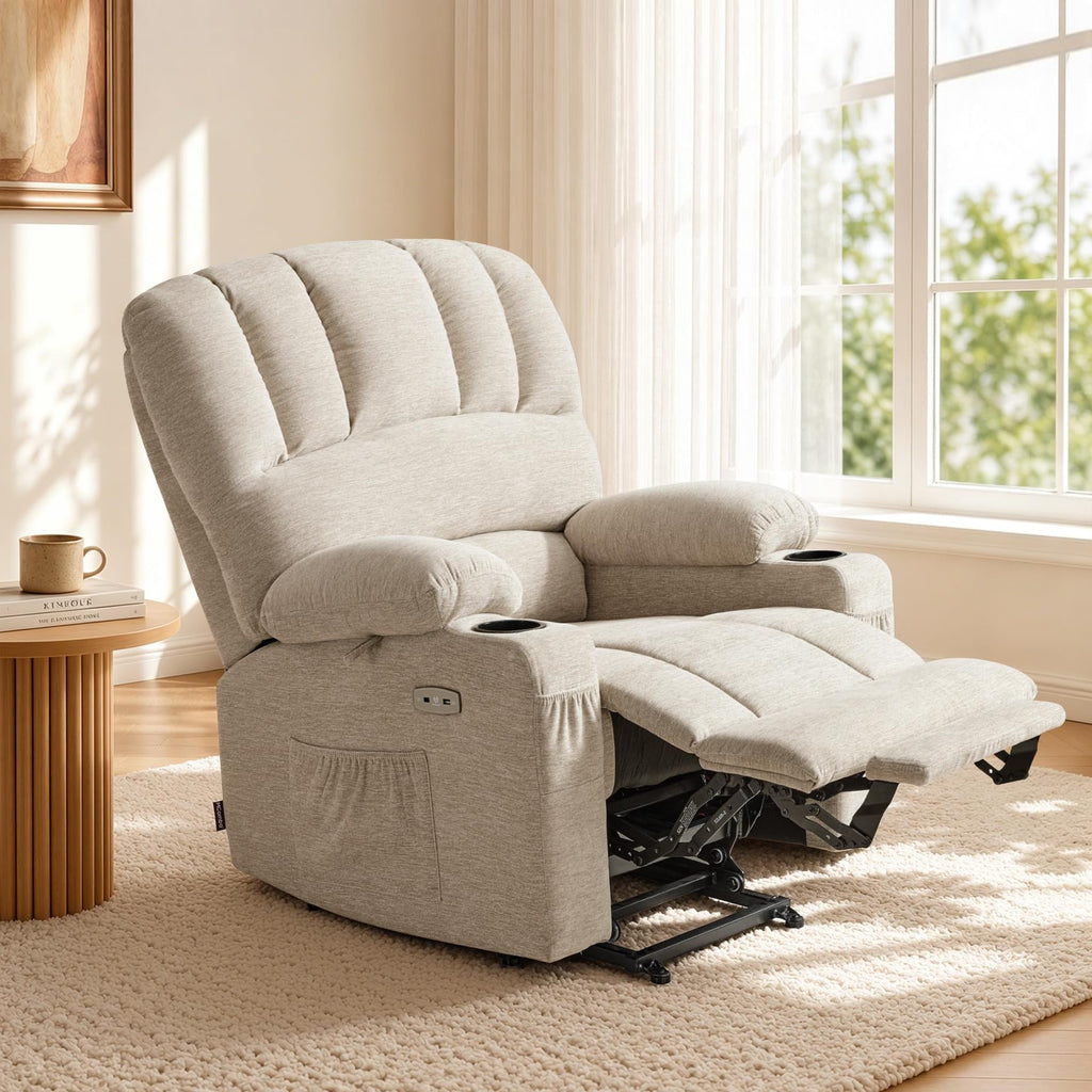 Oversized Power Lift Recliner Chair for Big and Tall Elderly