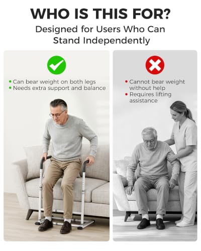 Couch Stand Assist for Seniors (White)