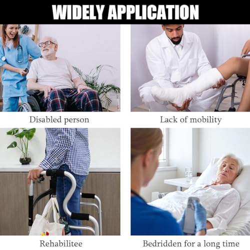 Transfer Nursing Sling for Patient Elderly Safety Lifting Aids Home Bed Assist Handle Back Lift Mobility Belt Gait Belts for Disabled Injured 31 Inch