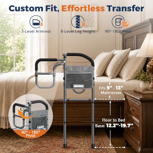 Bed Rails for Elderly Adults Safety