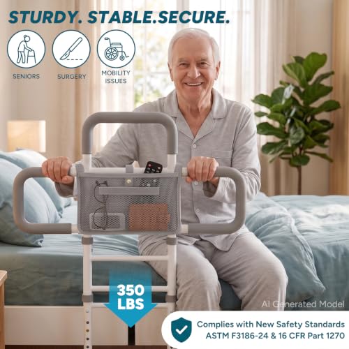 Bed Rails for Elderly Adults Safety