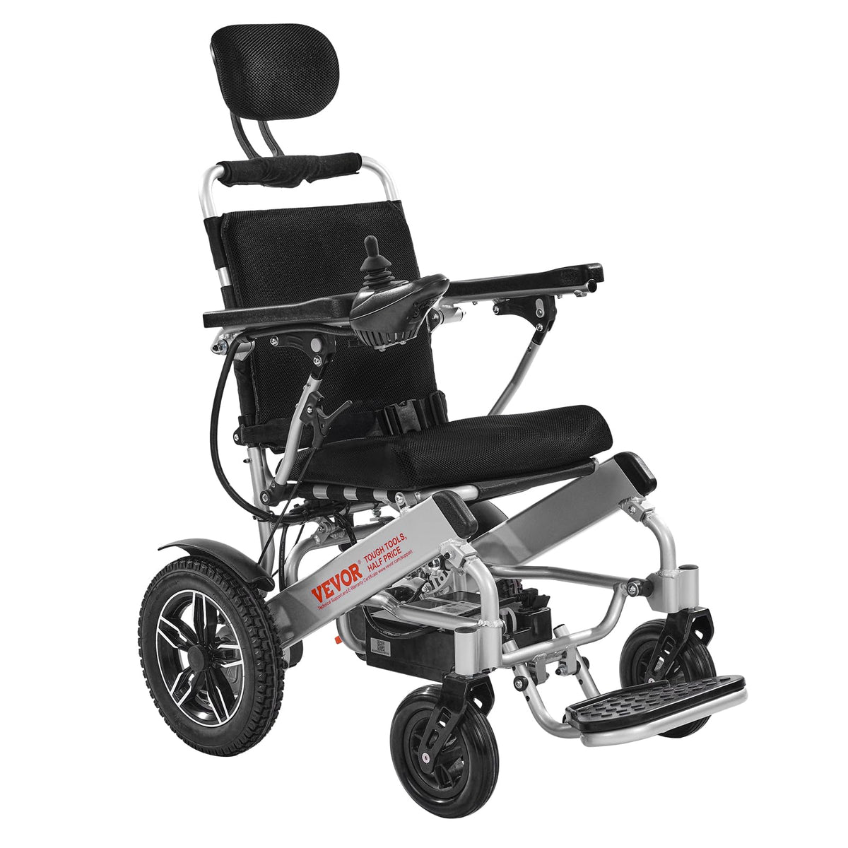 Electric Wheelchair for Adults (Aluminum 300lbs Pro / 21 lnch Reclining Seat)