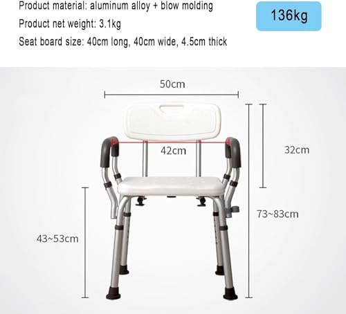 Shower Chair for Elderly Bath Chair for Elderly (A)