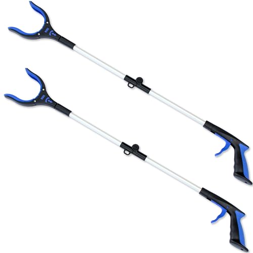 2 Pack 34 Inch Extra Long Reacher Grabber (34 Inch (Pack of 2))