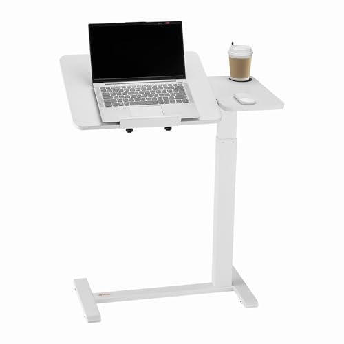 Overbed Table (White / Hidden Wheels)