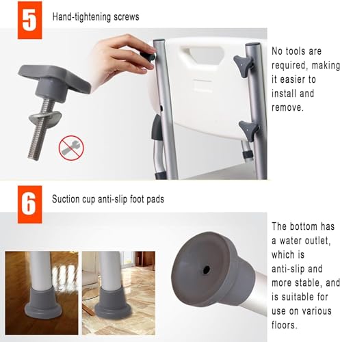 Shower Chair for Elderly Bath Chair for Elderly (A)